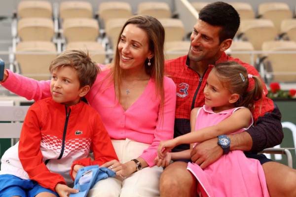 La famille de Novak Djokovic