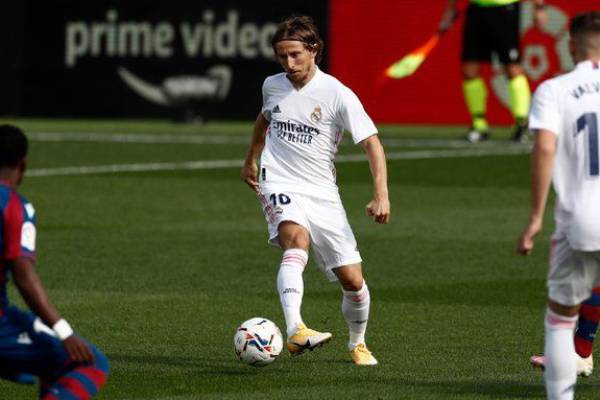Les passes de Luka Modrić