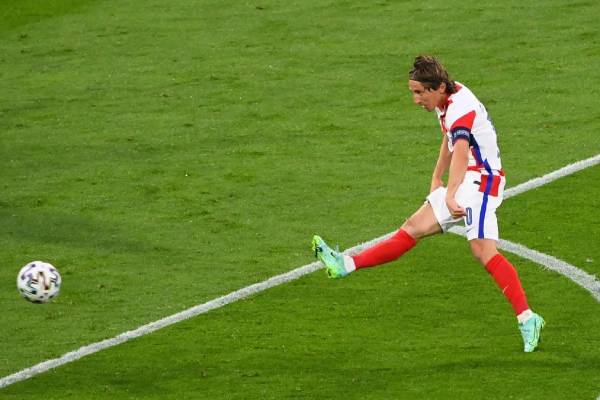 Les passes de Luka Modrić