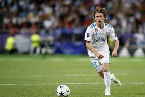 Les passes de Luka Modrić